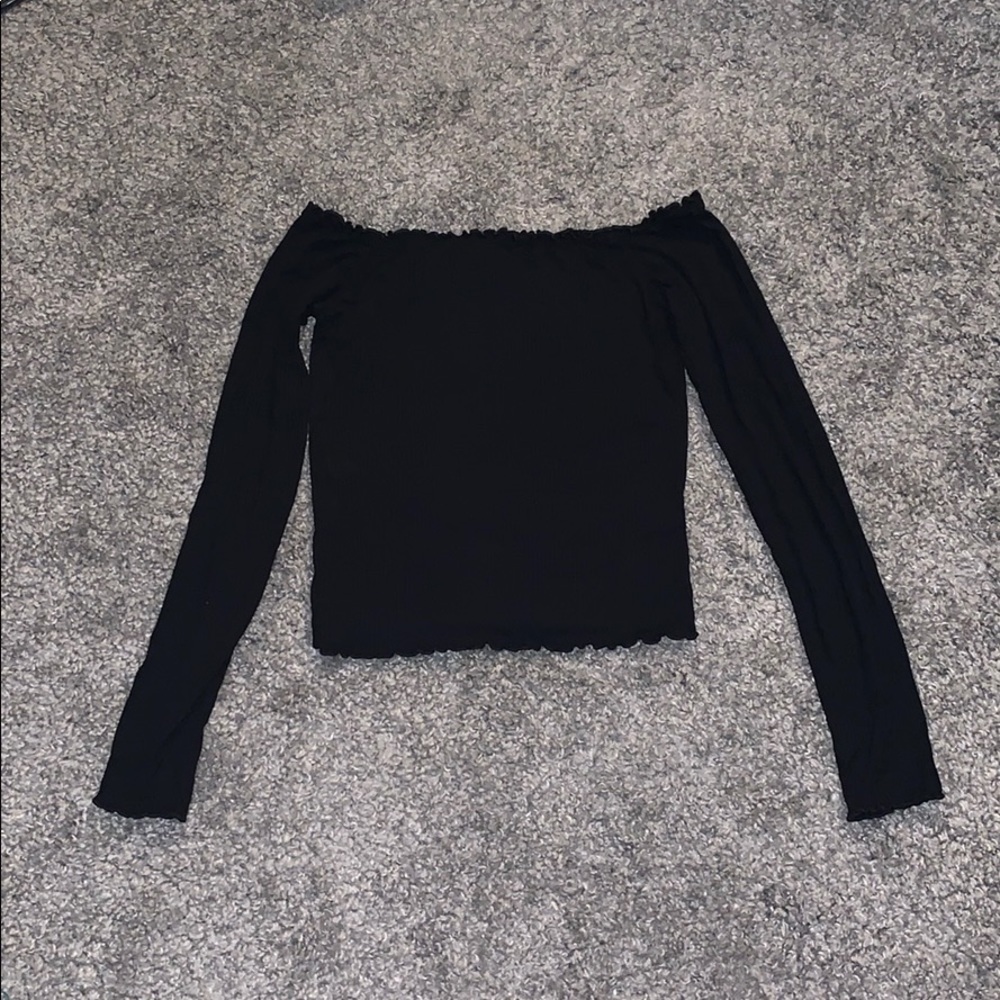 Pacsun ME TO WE long sleeve off the shoulder top